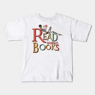 Read Banned Books Kids T-Shirt